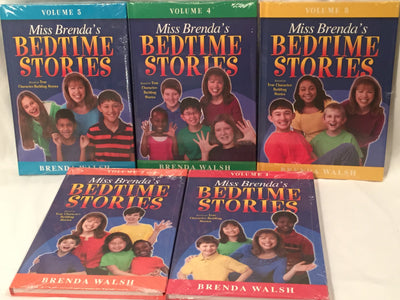 Brenda's Bedtime Stories, 5 vol. set